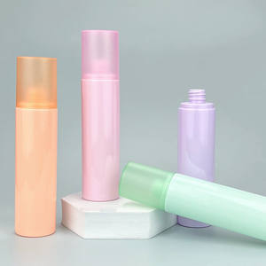 Botella de spray con purpurina para el cuerpo cosmético plástico 100mL 120ml 150ml Perfume botella de spray de niebla fina botellas de spray con tapa en forma de rosa - Product Image 5