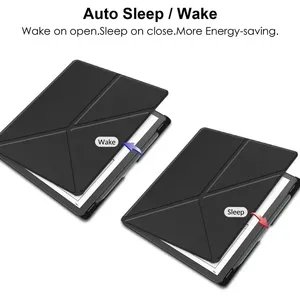 Funda inteligente para <span class=keywords><strong>Kindle</strong></span> Scribe 2022, funda con soporte multiplegable de 10,2 pulgadas, carcasa magnética a prueba de golpes, protección completa, encendido/apagado automático - Product Image 6