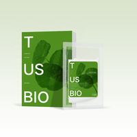 Masque en tissu hydratant et apaisant anti-âge à l'extrait de Centella Asiatica certifié Halal et biologique pour la réduction des rides et l'éclat de la peau (OEM)