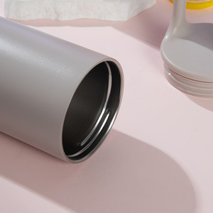 Thermos isotherme portable en acier inoxydable avec poignée, tasse thermique de 350 ml pour les voyages et le bureau - Product Image 3