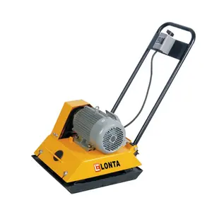 LONTA mano Push Walk dietro il compattatore a piastre vibranti compattatore elettrico idraulico cinese