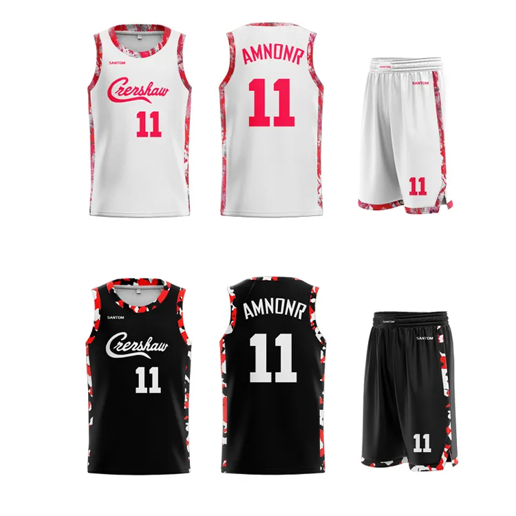 Оптовая продажа, одежда для баскетбола с сублимационной строчкой, индивидуальное имя команды, быстросохнущая форма для баскетбола для студентов