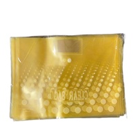 Buen precio carpeta de documentos de archivo a prueba de agua de plástico de calidad confiable 5 colores mezcla 12C mi bolsa transparente archivo con bolsillo