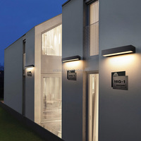 Applique murale d'extérieur à LED 30W, étanche, pour jardin, balcon, porte, tête de garage, applique murale à LED