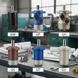 Moteur hydraulique professionnel personnalisé GRH à faible vitesse et couple élevé en fonte pour applications industrielles - Product Image 2