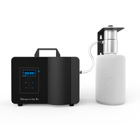 Diffuseur d'arômes intelligent à écran tactile automatique de 2000 ml, type split, blanc, grande surface, pour HVAC
