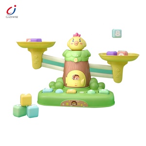 Bambini multifunzione apprendimento <span class=keywords><strong>matematica</strong></span> educativo gioco di conteggio digitale bilancia in plastica giocattolo - Product Image 1