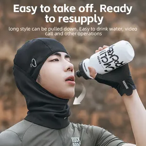 <span class=keywords><strong>ROCKBROS</strong></span> <span class=keywords><strong>Cagoule</strong></span> d'Été Haute Qualité Masque Facial Course Moto Cyclisme Polyester - Product Image 6