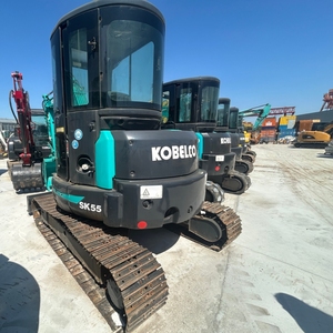 รถขุดขนาดเล็ก Kobelco SK55 มือสอง 5.5 ตัน ระบบไฮดรอลิก แบบตีนตะขาบ นำเข้าจากญี่ปุ่น สภาพดี รักษาอย่างดี เครื่องจักรก่อสร้างมือสอง - Product Image 4