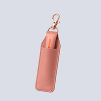 Étui à rouge à lèvres mini YY en cuir, pochette moderne pour rouge à lèvres, boîte à charme pour femme, petite pochette à rouge à lèvres pour sac à main