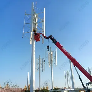 3KW 5KW 10KW 20kW 30Kw 50kw cối xay gió nhà máy điện trục dọc Máy phát điện gió tuabin gió cho nhà sử dụng - Product Image 2