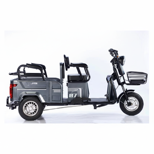 Triciclo Eléctrico de 3 Plazas, Velocidad Única, 48V, Marco de Acero de Alto Carbono, Scooter de Movilidad para Adultos - Product Image 1