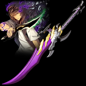 Espada <span class=keywords><strong>Antares</strong></span> Fangs de Sung Jinwoo, Popular del Anime, Accesorio de Cosplay, para Colección y Decoración - Product Image 1