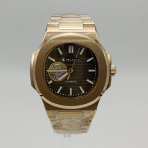 Customizable Unisex Automatic Mechanical <b>Watch</b> NH38 Movement Sapphire Crystal Dial Stainless Steel <b>Case</b> - Product Image 3