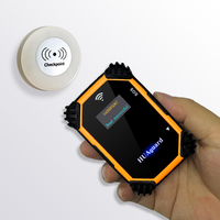 HUAguard HUA-K2 GPRS Guard Tour Monitoring Security System IP67 Protection 3.7V Rechargeable Battery RFID Light+Sound/Vibration