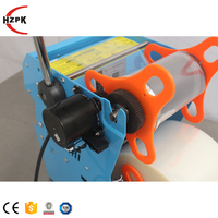 HZPK Petite Machine de Scellage de Gobelets pour Eau, Jus, Yaourt Liquide – Scelleuse Semi-Automatique pour Équipement de Boutique de Bubble Tea