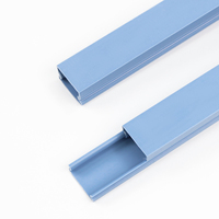 Goulotte de câblage en PVC 10x10mm de haute qualité, écologique, vente en gros d'usine, avec échantillon gratuit