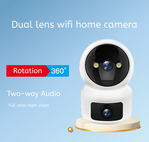 באיכות תמונה גבוהה hd 360 מעלות pan-tilt סיבוב צבע הלילה חזון גדול wifi אבטחה מצלמה cosmos כרטיס SD - Product Image 2