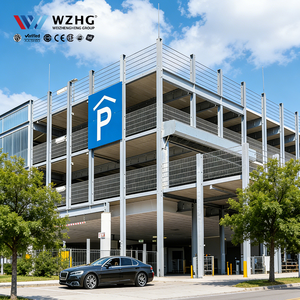 Commercial-Grade <b>Steel</b> Car Park Heavy-duty Parking <b>Structure</b> for Retail and Office Parks High Durability Visitor-friendly Lay - Product Image 1