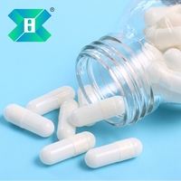 Fabricant Impression de logo personnalisée Capsules HPMC vides transparentes Taille 0 00 Capsules végétariennes transparentes