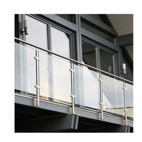 Balustrade en Verre Trempé 10MM 12MM 15MM la Plus Vendue, Verre Trempé pour Rampe d'Escalier