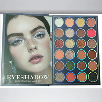Coffret Maquillage 4 Pièces : Fard à Paupières, Crayon à Lèvres Détachable 3 Pages, Poudre Imperméable Personnalisable – Vente Directe Usine en Gros