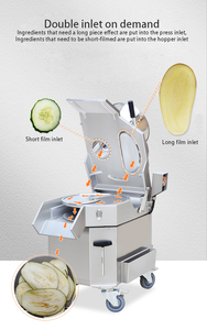 Machine à découper les légumes pour cuisine de restaurant et usine de cornichons (pommes de terre, tomates, choux, concombres) - Product Image 3