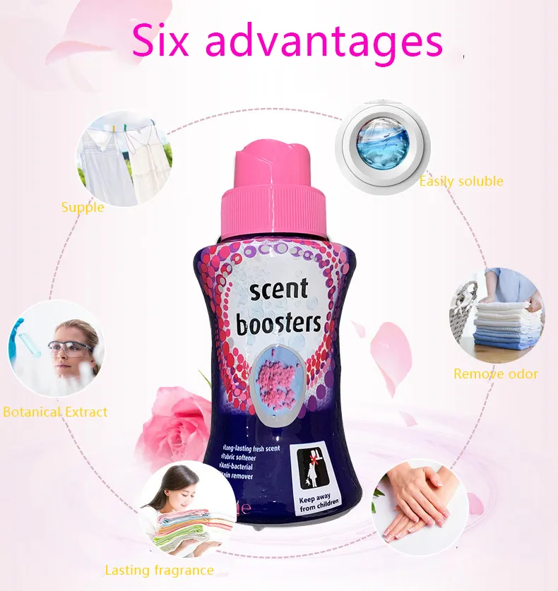 Baby tender skin apply scent booster beads fabric fragrance and soft microcapsules