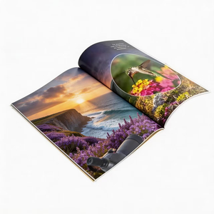 Service d'impression personnalisé <span class=keywords><strong>de</strong></span> livres photo numériques bon marché, livres <span class=keywords><strong>de</strong></span> voyage, magazines illustrés - Product Image 2