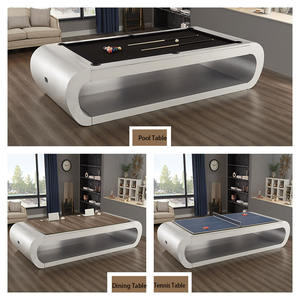 Mesa <span class=keywords><strong>de</strong></span> Billar <span class=keywords><strong>de</strong></span> Madera Maciza Personalizada con Tapa <span class=keywords><strong>de</strong></span> Pizarra Natural y Kit Completo <span class=keywords><strong>de</strong></span> Accesorios para Sala <span class=keywords><strong>de</strong></span> Juegos Familiar - Product Image 2