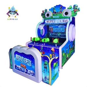 Dinibao, juego de monedas, juego de disparos de agua, máquina de juego de pistola, máquina de súper hombre de hielo 3 jugadores - Product Image 1
