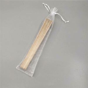 Bamboo Hand Wooden Style With Tassel <b>Handheld</b> <b>Fans</b> of High Quality Painted Hollow-Out Design - Product Image 6