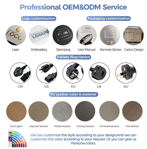 เก้าอี้นวดอัจฉริยะ 4 มิติ แบบพกพา OEM ขายส่ง พร้อมระบบนวดเท้าแบบไร้แรงโน้มถ่วง ลำโพง ระบบทำความร้อน และถุงลมนิรภัย - Product Image 5