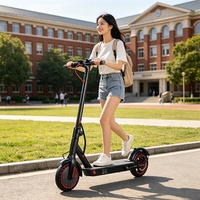 Su Geçirmez Hafif Yetişkin Elektrikli E-Scooter Katlanabilir