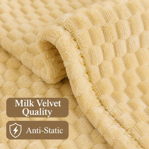 Couverture <span class=keywords><strong>de</strong></span> <span class=keywords><strong>lit</strong></span> en velours corail et flanelle, motif tortue dorée, en velours <span class=keywords><strong>de</strong></span> lait uni, toutes saisons, anti-<span class=keywords><strong>acariens</strong></span>, 100% coton, pour le commerce extérieur - Product Image 3
