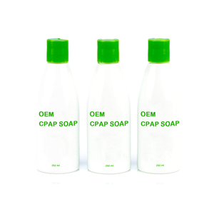 Sapone per la <span class=keywords><strong>pulizia</strong></span> della <span class=keywords><strong>CPAP</strong></span> per tubo flessibile e <span class=keywords><strong>maschera</strong></span> 250mL ogni bottiglia 8.04 oz pacchetto di tè verde-menta e pompelmo-profumo di limone - Product Image 5