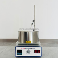 Instrumento Zhuocheng, olla de baño de aceite inteligente, recolección de calor, Motor agitador magnético de calentamiento a temperatura constante
