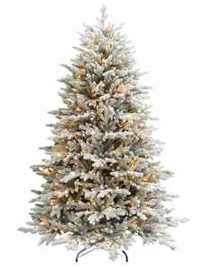 Nuevo Árbol <span class=keywords><strong>de</strong></span> <span class=keywords><strong>Navidad</strong></span> Artificial <span class=keywords><strong>de</strong></span> Pino con Base Impermeable, 500-1000 Luces LED con Control Remoto, Resistente al Fuego y Ecológico - Product Image 3