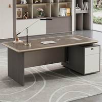 Bureau de direction moderne et minimaliste, directement de l'usine, table et chaise de bureau pour superviseur, directeur, patron