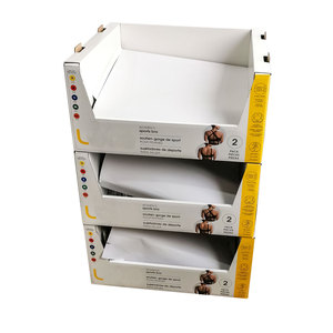 Exhibidor de Cartón Corrugado de Gran Tamaño, Diseño Personalizado, para Mostrador o Suelo, Empaque Listo para Exhibir, Caja PDQ Convertible - Product Image 3