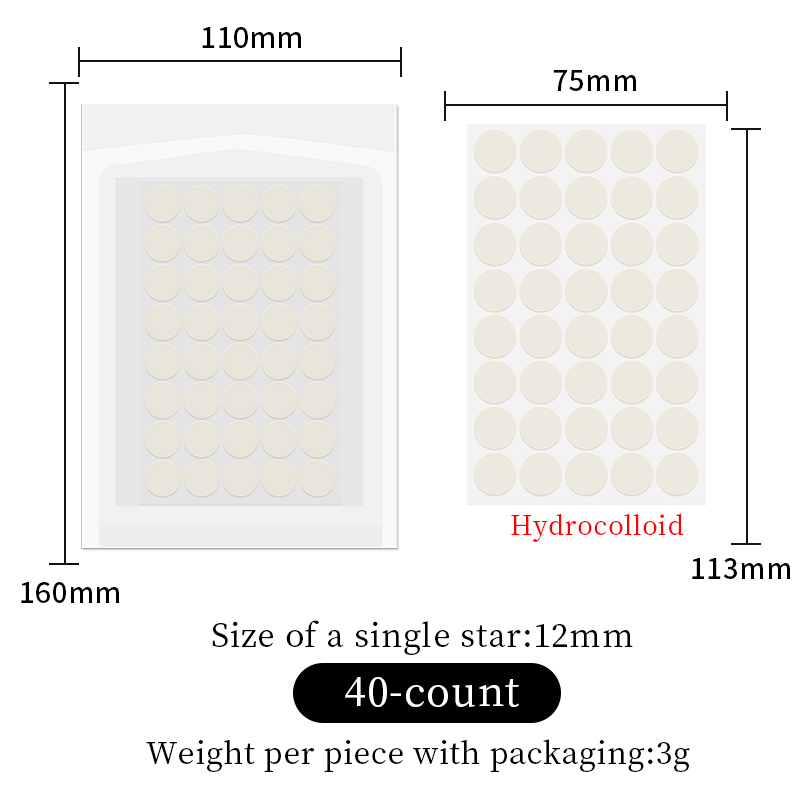Transparent(40 Patches)