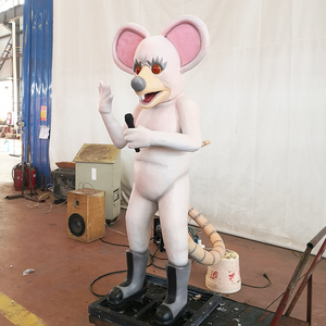 Divertido personalizado Animatronics Robot modelo móvil ratón rata cantando estatua Animal Animatronic para la venta - Product Image 6
