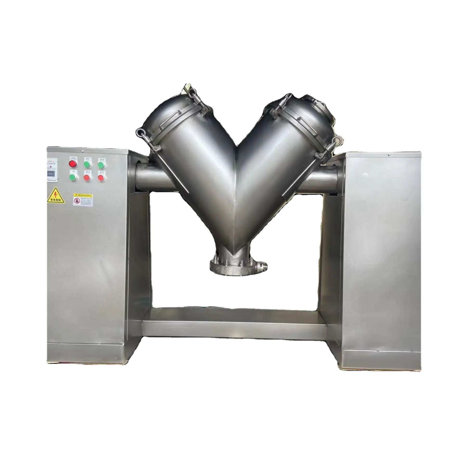 50L V Shape Powder Blender Mixer V Series Dry Powder Mixing Machine Vertical Powder Blender