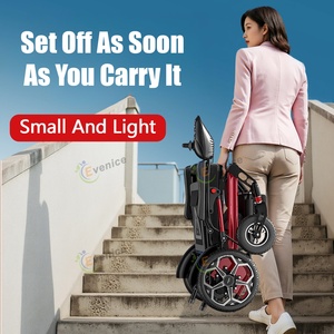 Oferta 2025 al Precio Más Bajo: Equipo Médico Silla de Ruedas Eléctrica Plegable y Ligera para Personas Mayores con Control Remoto y Batería de Litio - Product Image 2