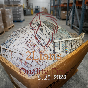 2Lians 2023331KC Squelettes de cartes de crédit en PVC plastique recyclé provenant des États-Unis pour le recyclage - Product Image 3
