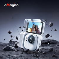 AMagisn Insta360 GO Ultra Protection d'écran en verre trempé Film protecteur haute définition pour caméras d'action