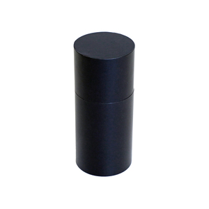 Tubes en papier <span class=keywords><strong>noir</strong></span> <span class=keywords><strong>mat</strong></span> personnalisés en gros pour l'impression de logo sur mesure, articles cadeaux haut de gamme - Product Image 1