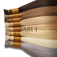 Cheveux humains 100% naturels en vrac, sans trame, cheveux Remy pour tressage, lisses et soyeux, prix de gros, vente en vrac de cheveux.