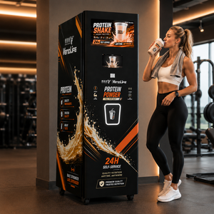 Distributeur automatique de protéines VENDLIFE avec paiement sans espèces, écran 21,5 pouces, auto-nettoyant, pour salle de sport - Product Image 5