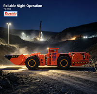 Chargeuse-compacteuse électrique Tuoxing 6 tonnes 3 m³ LHD pour mines souterraines avec pompe, moteur et groupe motopropulseur intégrés